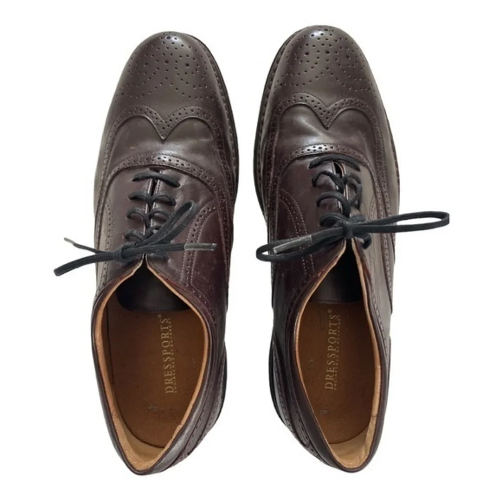 Men's DresSports‎ by Rockport Wingtip Dress Shoes    Sz 9.5